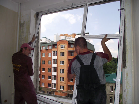 профессиональная установка пластиковых окон в доме Протвино