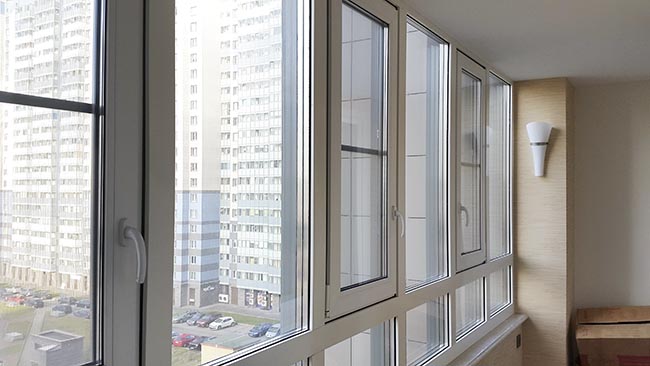 Металлопластиковое остекление балконов Протвино