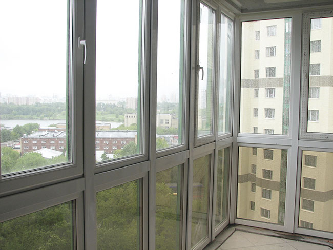 Остекление балкона в пол Протвино