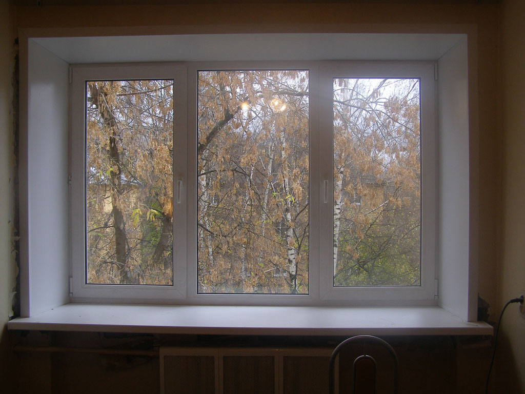 Готовые пластиковые окна для дачи и дома Протвино